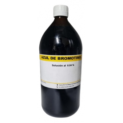 AZUL DE BROMOTIMOL 1  L  SOLN.0.04%
